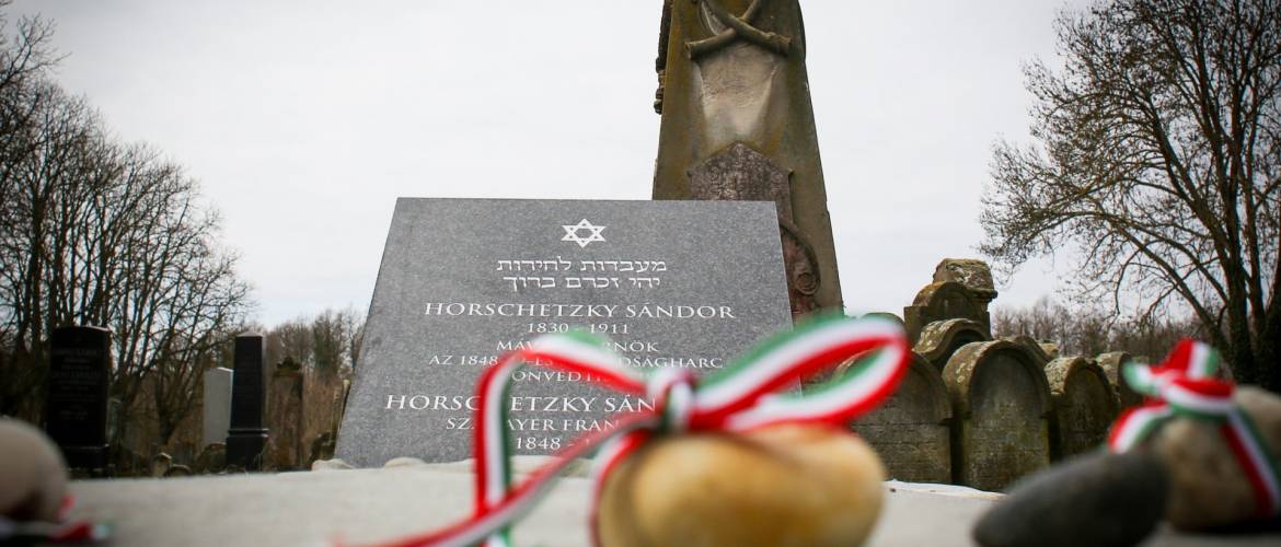 Nagykanizsa: Felújították Horschetzky Sándor honvédtiszt síremlékét